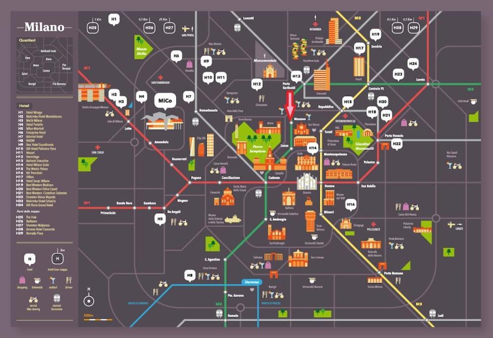 Apartment Taxi No-need - Metro, Train Station, Nightlife And Restaurants *