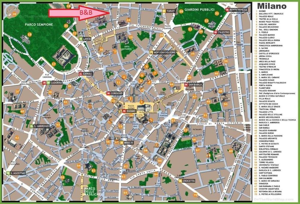 Taxi No-need - Metro, Train Station, Nightlife And Restaurants Milan